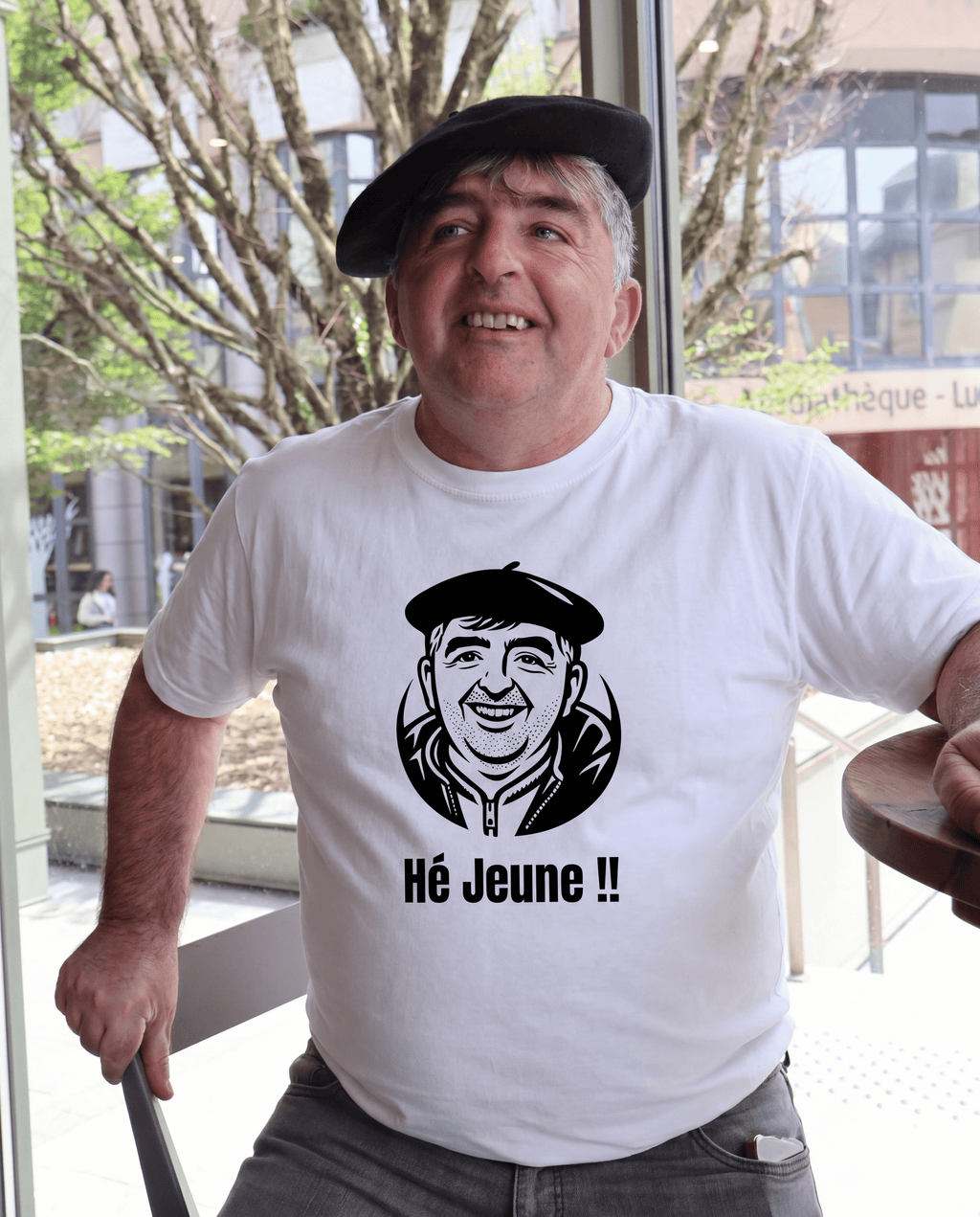 T-shirt Hé Jeune !! Collab Fred FRAYSSE