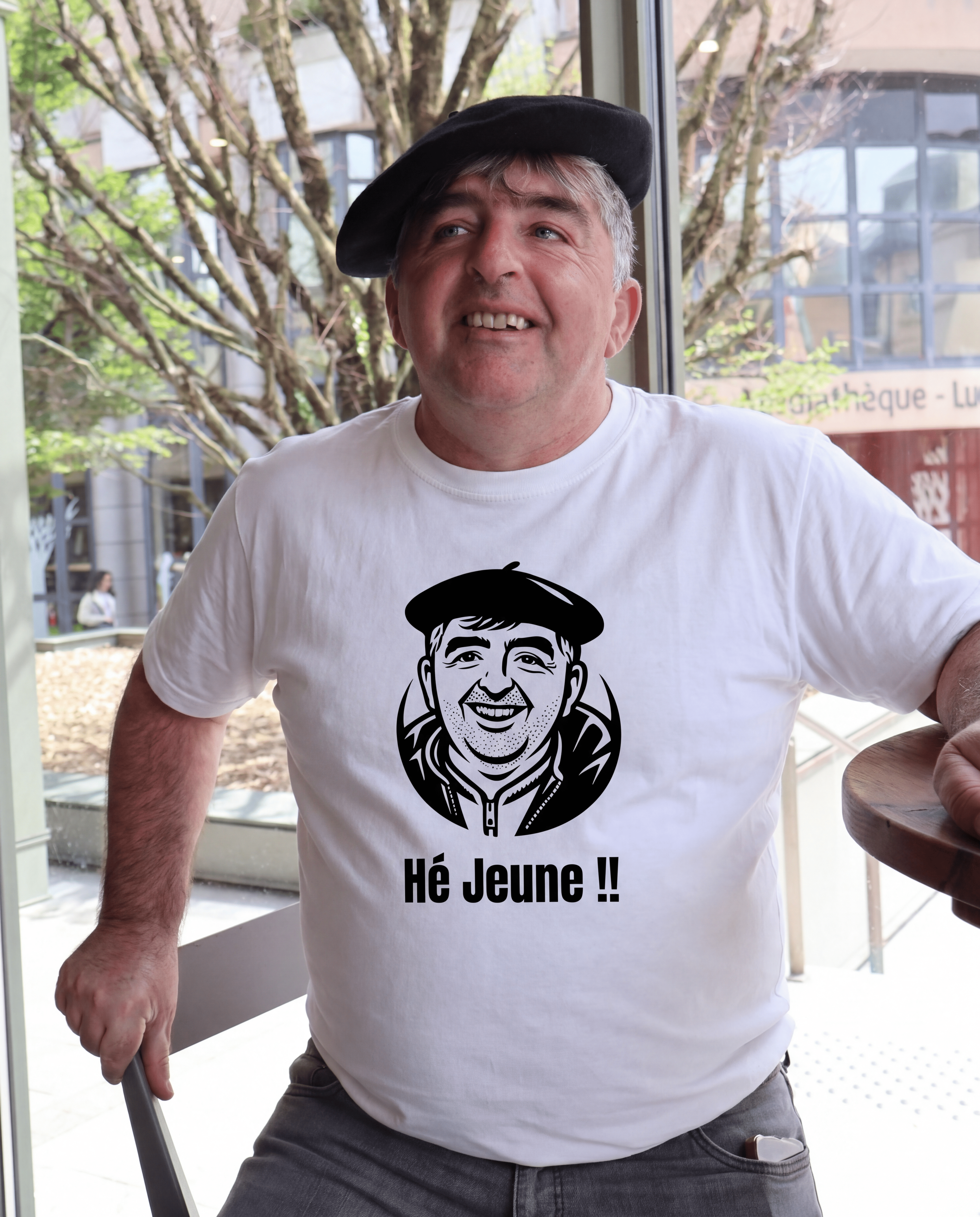 T-shirt Hé Jeune !! Collab Fred FRAYSSE