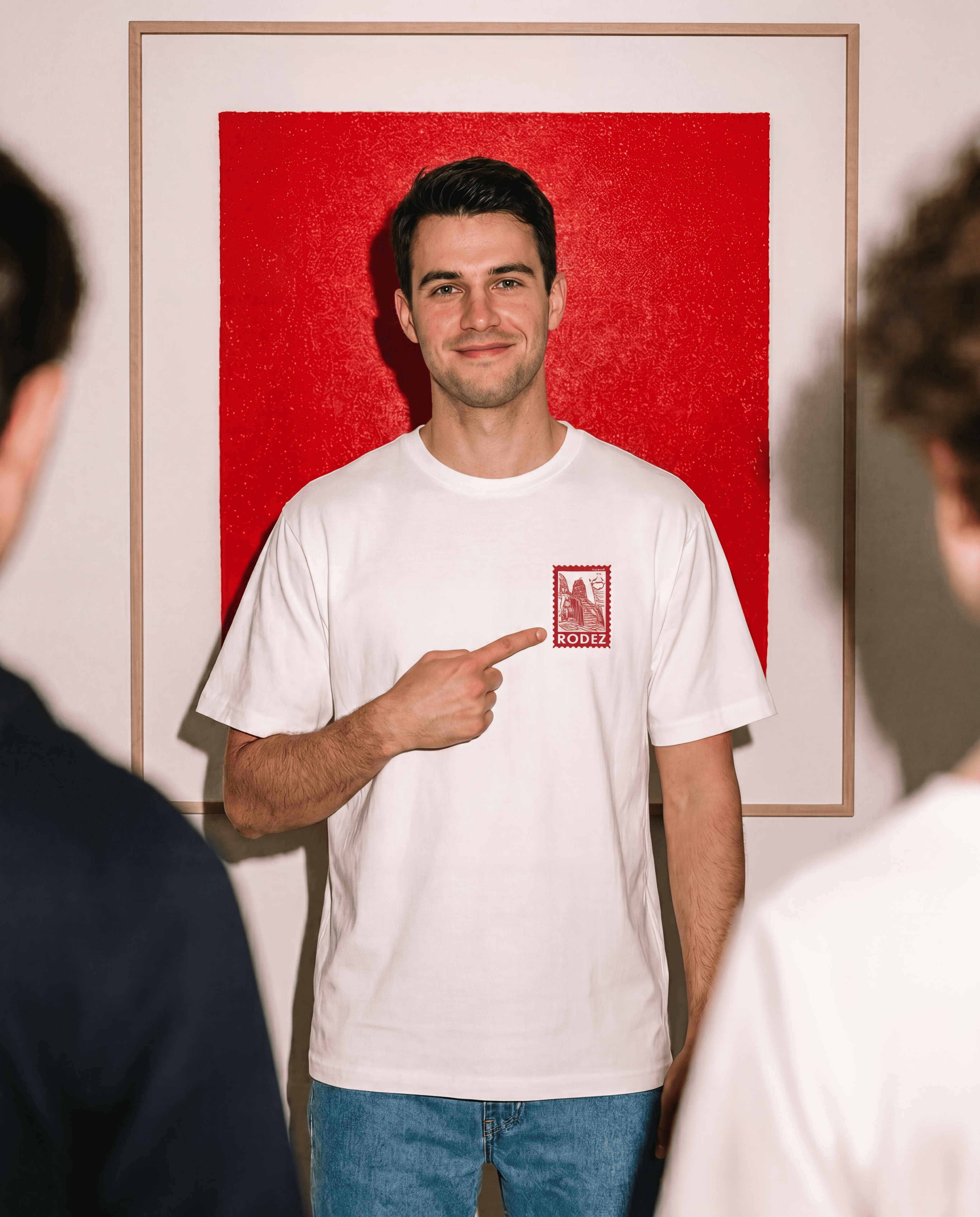 Tshirt Cathédrale Rodez Rouge 500 ans