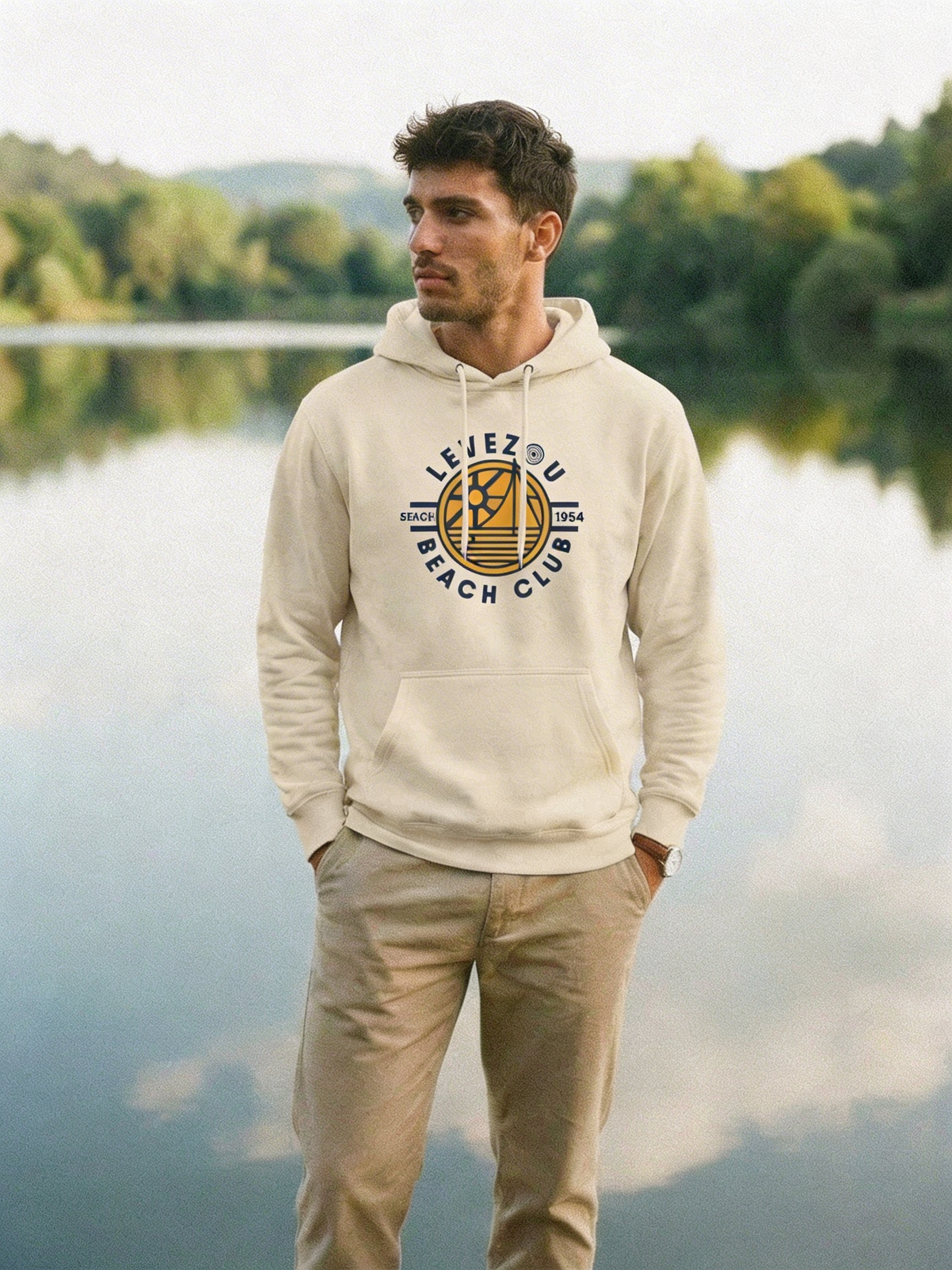 Hoodie "Levezou Beach Club"
