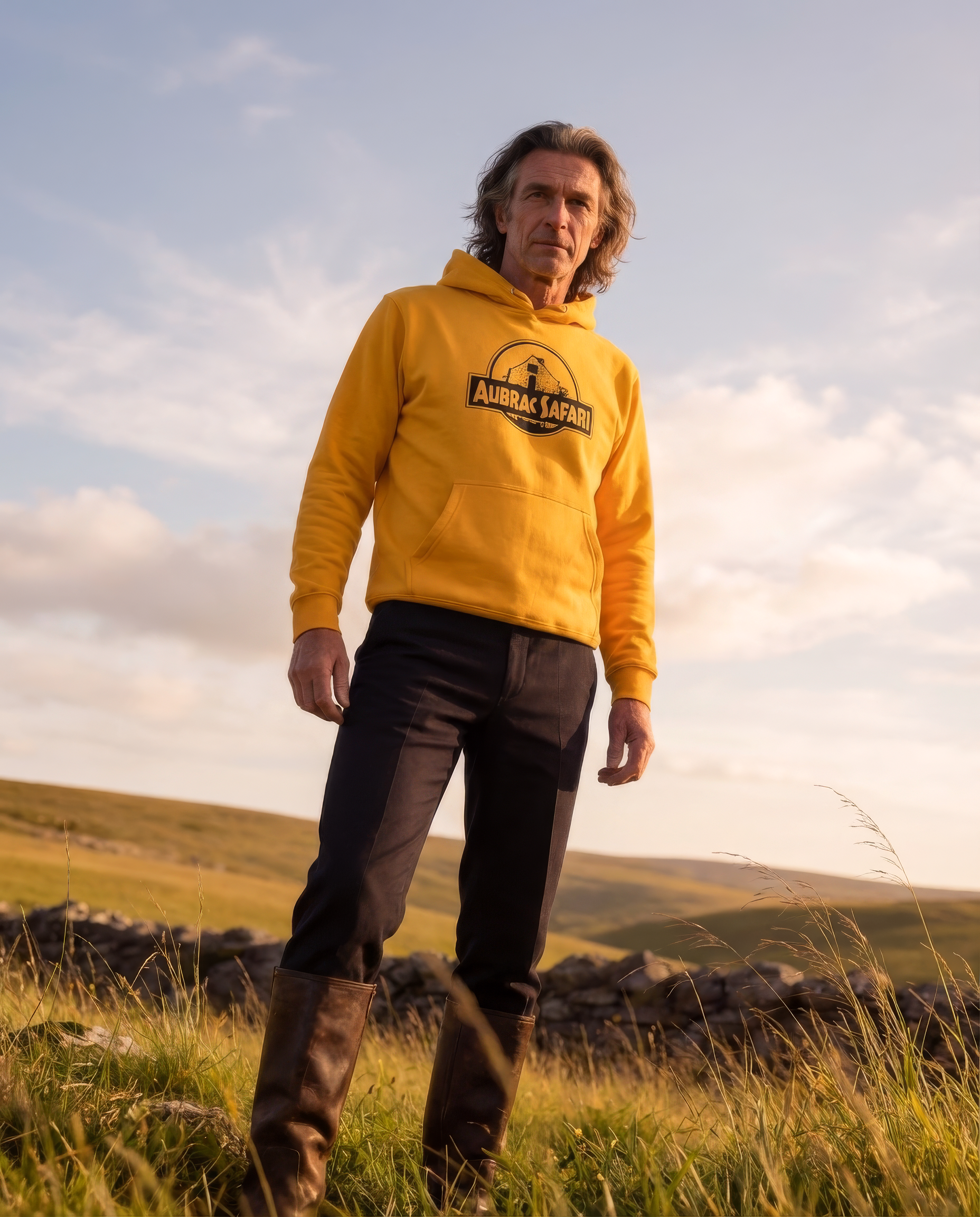 Hoodie " Aubrac Safari"